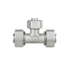 Тройник обжимной Thermo Alliance Standart 20х16х20 SD158W201620