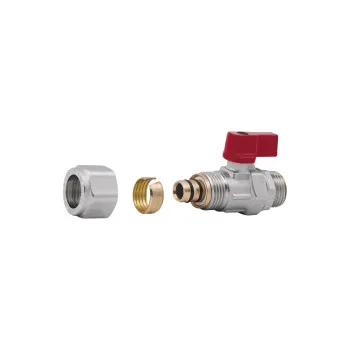 Кран кульовий обтискний Thermo Alliance Forte 16х1/2