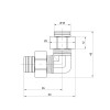 Уголок обжимной Thermo Alliance Standart 16 SD155W1616