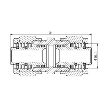 Муфта обжимная Thermo Alliance Forte 16 SF170W1616