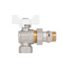Кран Американка Thermo Alliance Standart с антипротечкой угловой 1/2 PN40 конус SD901NW15PN40