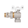 Кран Американка Thermo Alliance Standart с антипротечкой угловой 1/2 PN40 конус SD901NW15PN40