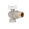 Кран Американка Thermo Alliance Standart c антипротечкой угловой 3/4 PN40 конус   SD901NW20PN40