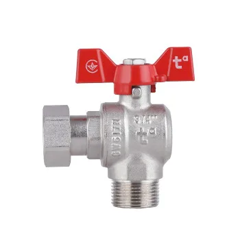 Кран шаровой с накидной гайкой Thermo Alliance Forte 3/4