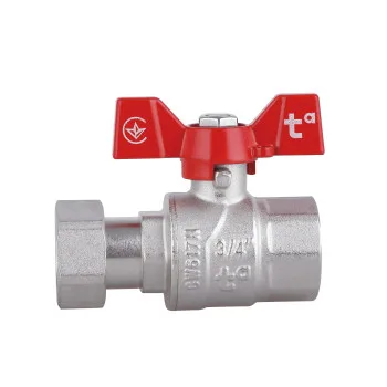Кран шаровой с накидной гайкой Thermo Alliance Forte 3/4