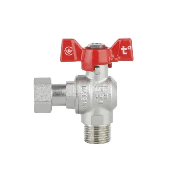 Кран шаровой с накидной гайкой Thermo Alliance Forte 1/2