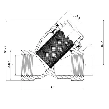 Фильтр грубой очистки Thermo Alliance Forte 1