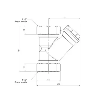Фильтр Thermo Alliance Forte 1 1/2