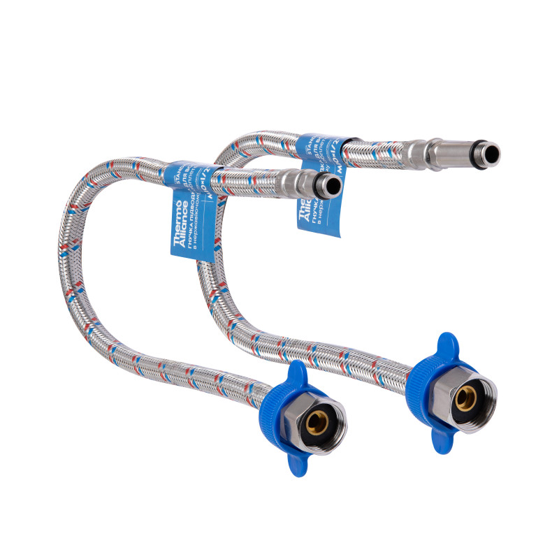 Гибкая подводка для воды Thermo Alliance Standart М10 100 см (пара) SD396W100
