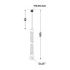 Thermo Alliance Forte Шланг для воды, NYLON М10х50 см длинный (пара) SF390W50L