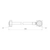 Шланг залив Thermo Alliance Standart для стиральной машины 500 см SD095W500