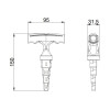 Калібратор Thermo Alliance для м/п труб d16-32 STD-405