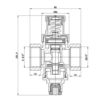Редуктор Thermo Alliance Standart 3/4
