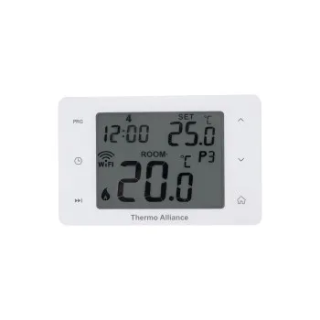 Недельный программируемый термостат Thermo Alliance ТА-2701WiFi сенсорный c WiFi