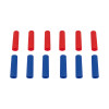 Комплект защитных втулок Thermo Alliance Standart на теплоизоляцию для трубы 16 мм (красная/синяя, 12 шт) + наклейки