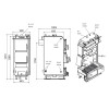 Котел твердотопливный стальной Thermo Alliance Vulcan V 5.0 SF 15