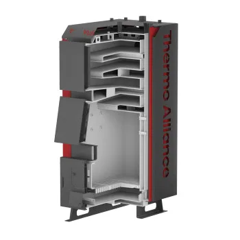 Котел твердотопливный стальной Thermo Alliance Vulcan V 5.0 SF 35