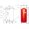 Теплоаккумулятор Thermo Alliance TA-ТАМ-00 750 без изоляции
