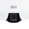 Водонагрівач електричний Thermo Alliance Spectra Flat 50 л універсальний, мокрий ТЕН 3,3 кВт, h 279 мм
