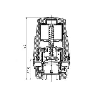 Thermo Alliance Forte Термоголовка Click System TAF303