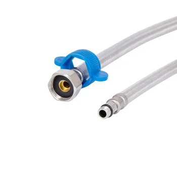Шланг для змішувача Thermo Alliance Standart  80 см, нерж. обплетення в силіконі, М10x1/2