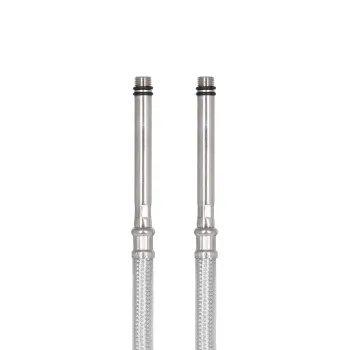 Шланг для змішувача Thermo Alliance Standart 100 см, нерж. обплетення в силіконі, М10x1/2