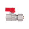 Кран кульовий обтискний Thermo Alliance Forte 16х1/2