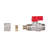 Кран кульовий обтискний Thermo Alliance Forte 16х1/2