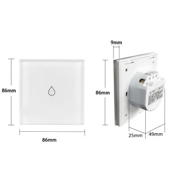 Контролер для водонагрівача Thermo Alliance (16А) з WiFi WS-EU-BW
