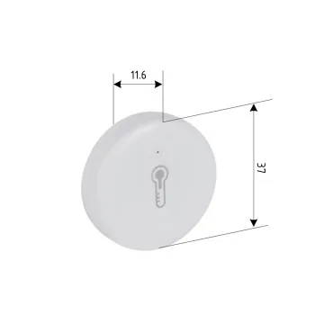Thermo Alliance ZigBee Бездротовий датчик зовнішньої температури та вологості ZB-XTH