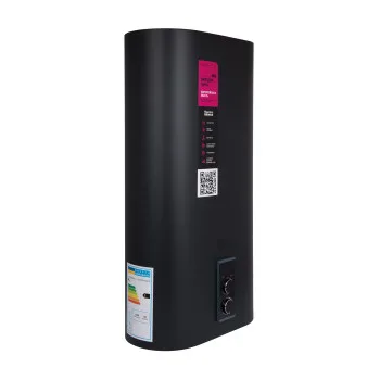 Водонагреватель электрический Thermo Alliance 50 л Black, плоский вертикальный, мокрый ТЭН 2 кВт (0,8+1,2) DT50V20G(PD)/2В
