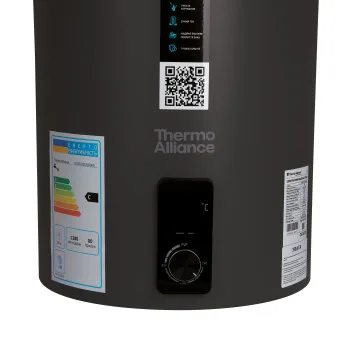 Водонагреватель электрический Thermo Alliance 50 л Black,  вертикальный, сухой ТЭН 2,0 кВт D50V20J2(D)KВ