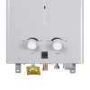 Колонка газовая дымоходная Thermo Alliance JSD20-10CR SILVER 10 л