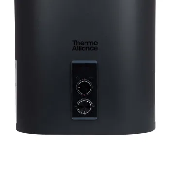Водонагреватель электрический Thermo Alliance 50 л Black, плоский вертикальный, мокрый ТЭН 2 кВт (0,8+1,2) DT50V20G(PD)/2В