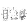 Котел твердотопливный стальной Thermo Alliance Ferrum V 5.0  FSF 12