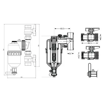 Фильтр-дешламатор Thermo Alliance Forte 1
